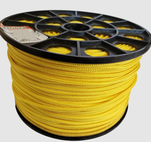  Репшнур Remera 32L PES/PA 6мм нагр.1200кгс желтый в Сочи  