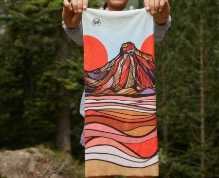 Бандана Buff CoolNet UV Theaberry Multi