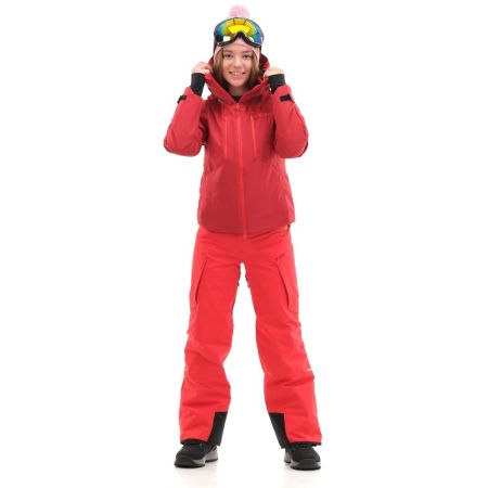 Брюки горнолыжные Dragonfly Gravity Premium Woman Red Fluo в Сочи