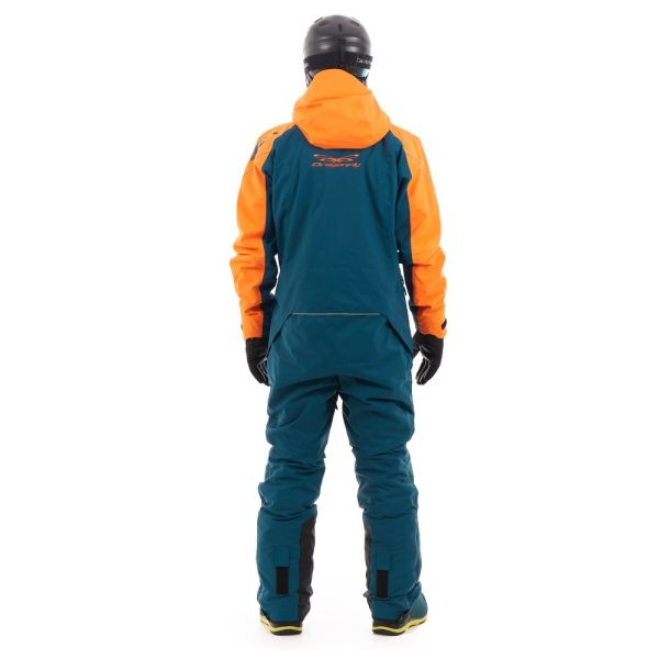 Комбинезон сноубордический Dragonfly Gravity Premium MAN Dark Ocean-Orange 2023 в Сочи