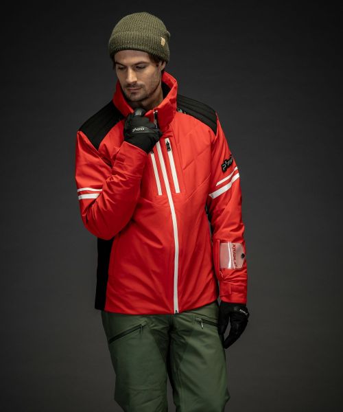 Куртка горнолыжная Phenix Traction с капюшоном RD в Сочи