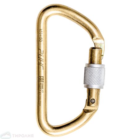  Карабины Ринг сталь трапеция (keylock) 5000 (10шт) в Сочи  