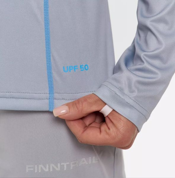 Лонгслив Finntrail женский Venus Hood W 6621 LightBlue в Сочи