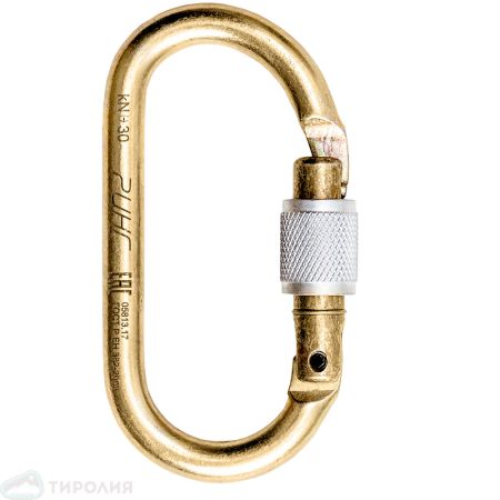  Карабины Ринг сталь овал (keylock) 3000 (10шт) в Сочи  