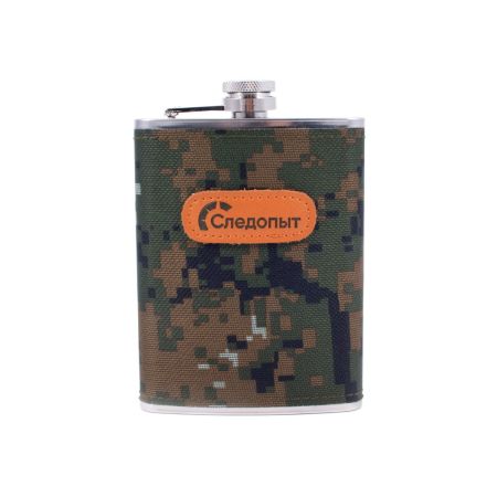 Фляга Следопыт оплетка из oxford camo pixel 280 мл