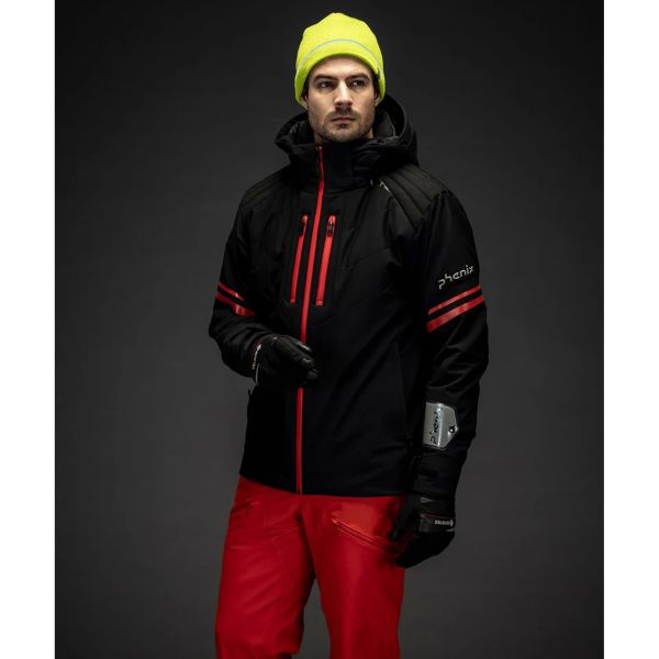 Куртка горнолыжная Phenix Traction с капюшоном BK в Сочи