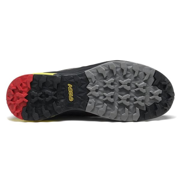 Купить ботинки asolo softrock mm black/black/yellow в Сочи
