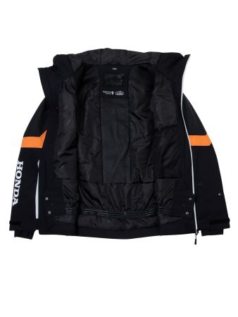 Куртка горнолыжная Phenix HONDA Racing Ski с капюшоном BK в Сочи