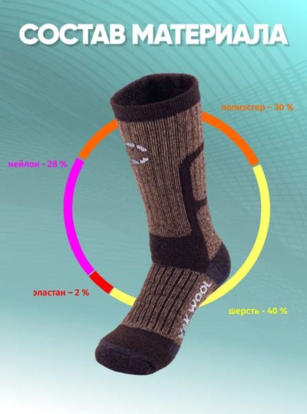 Купить Носки Следопыт Yak wool до -40С в Сочи