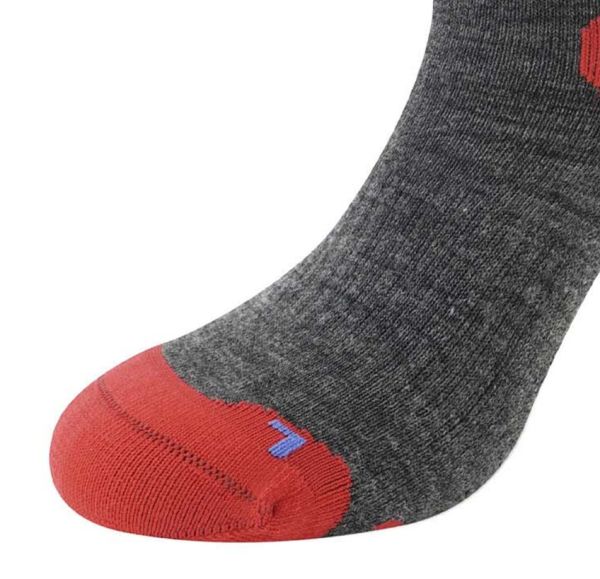 Купить Носки LENZ Skiing Kids Grey/Red/Blue в Сочи