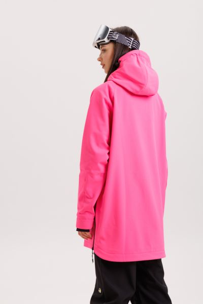 Анорак сноубордический MountainMan Barbie розовый неон в Сочи