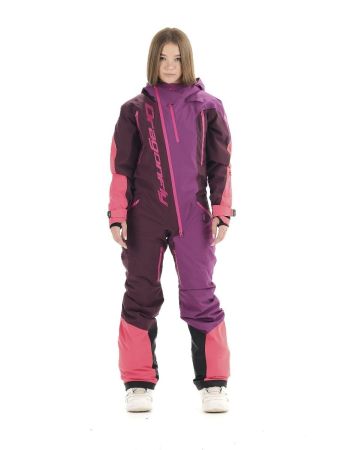 Комбинезон сноубордический Dragonfly Premium Woman Purple&Brown в Сочи