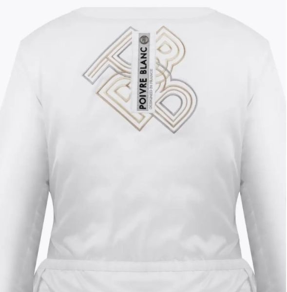 Куртка горнолыжная Poivre Blanc с иск.мехом W24-0800-WO/A белый в Сочи