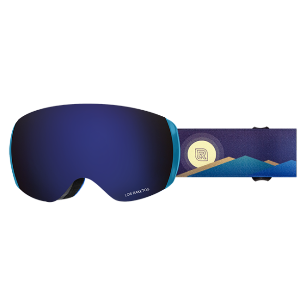 Купить маска los raketos njs chrom blue в Сочи