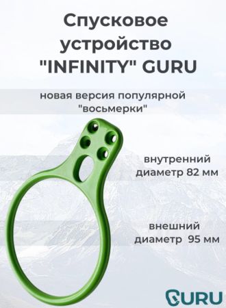  Спусковое устройство Guru INFINITY зеленый в Сочи  