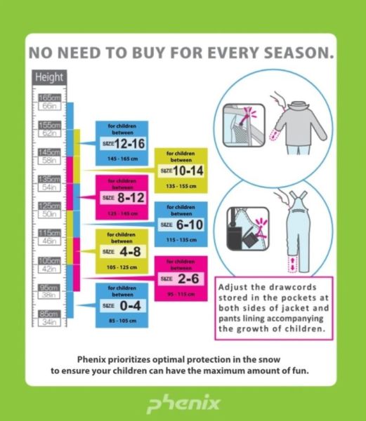 Костюм горнолыжный Phenix Playing in Snow Junior Two-piece RD в Сочи