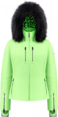 Куртка горнолыжная Poivre Blanc с иск.мехом W22-0800-WO/A 295506 светло-зеленый в Сочи