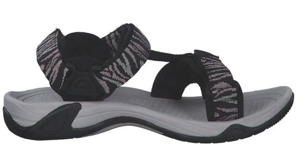Купить сандалии cmp hamal wmn hiking nero-pale rose черный в Сочи