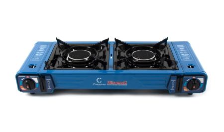 Плита наст.газовая Следопыт UltramaX двойная (с переходником)